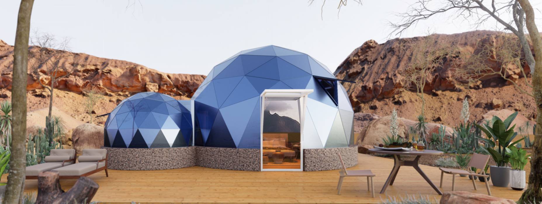 浉河区球形智能光伏玻璃星空房